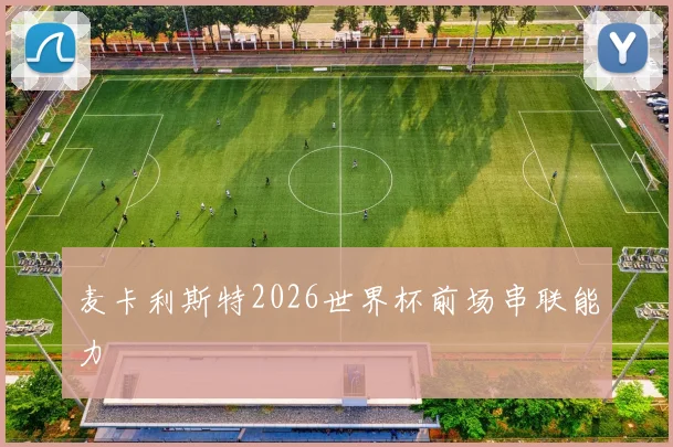 麦卡利斯特2026世界杯前场串联能力