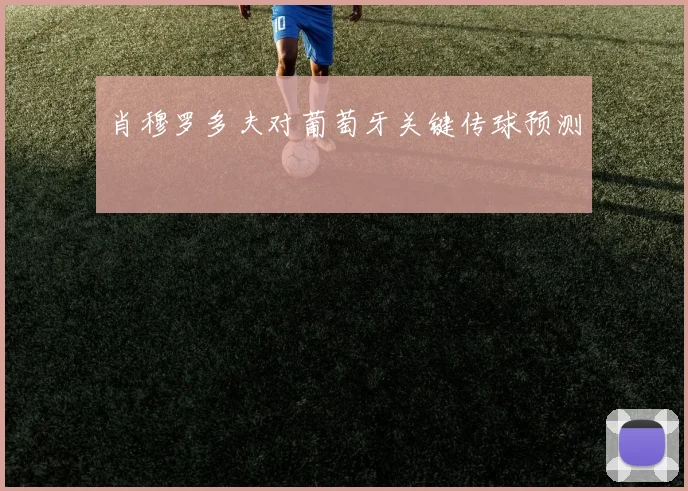 肖穆罗多夫对葡萄牙关键传球预测