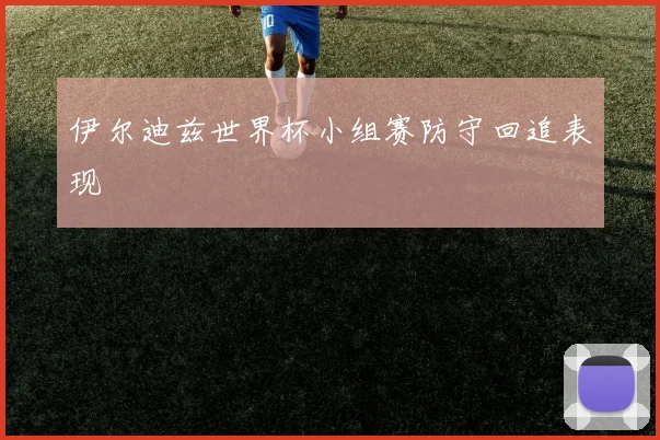 伊尔迪兹世界杯小组赛防守回追表现